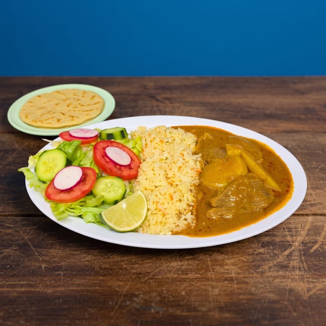 Carne Guisada Dish.