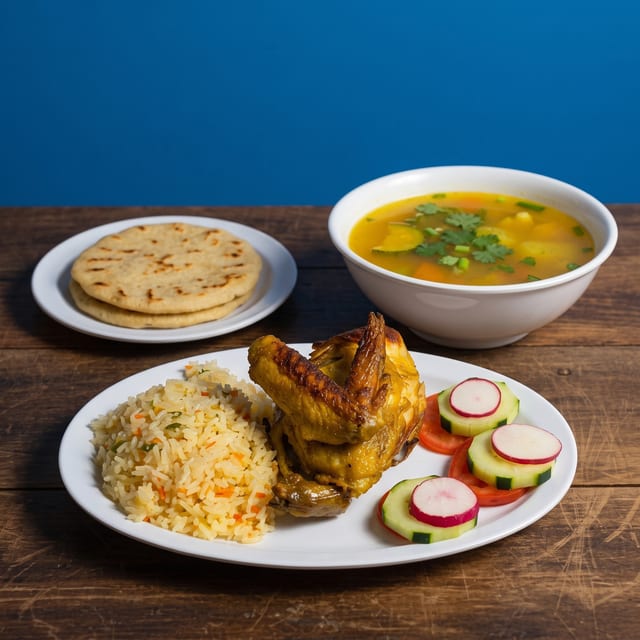 Sopa de Gallina Dish.